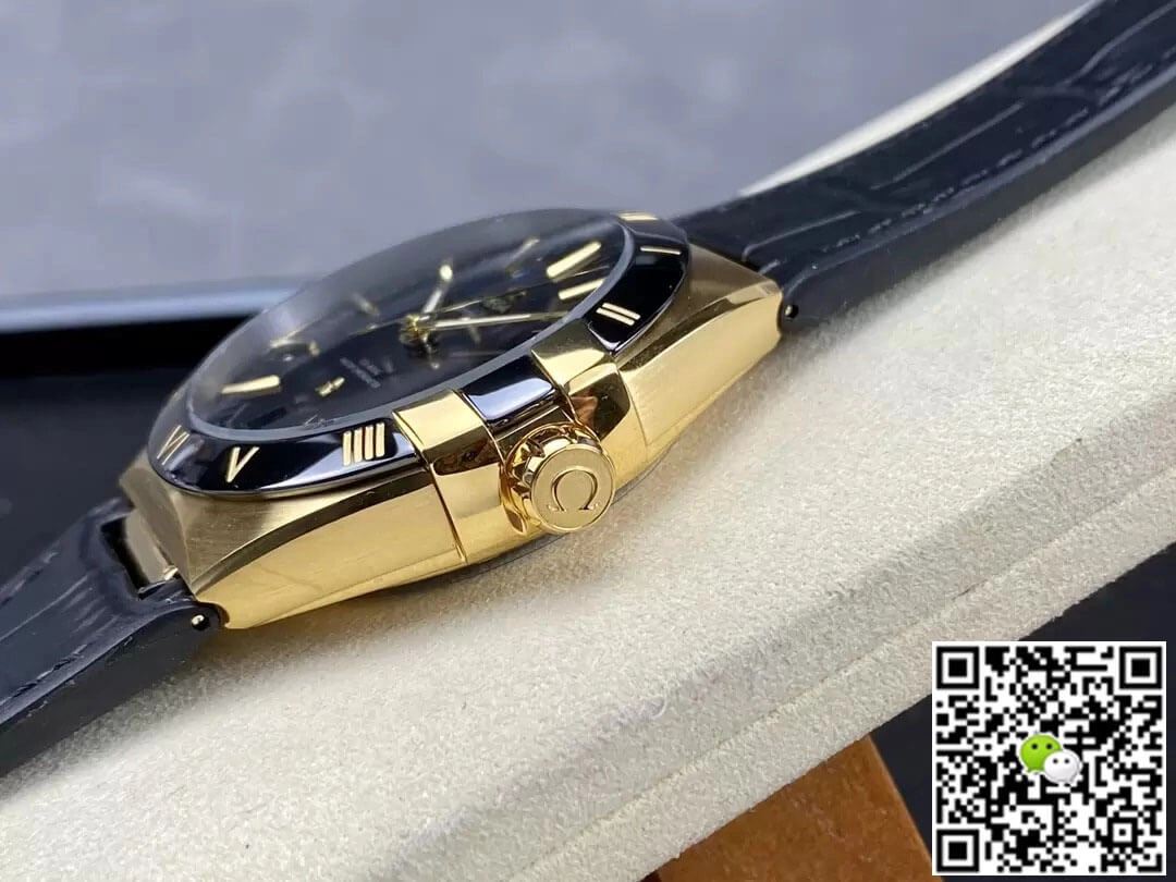 SBF Omega Constellation 131.63.41.21.01.001 VS Factory 1:1 Best Edition Replica Watch Black Strap